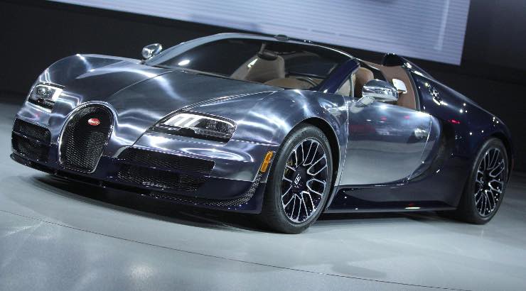 Bugatti Veyron progetto da sogno