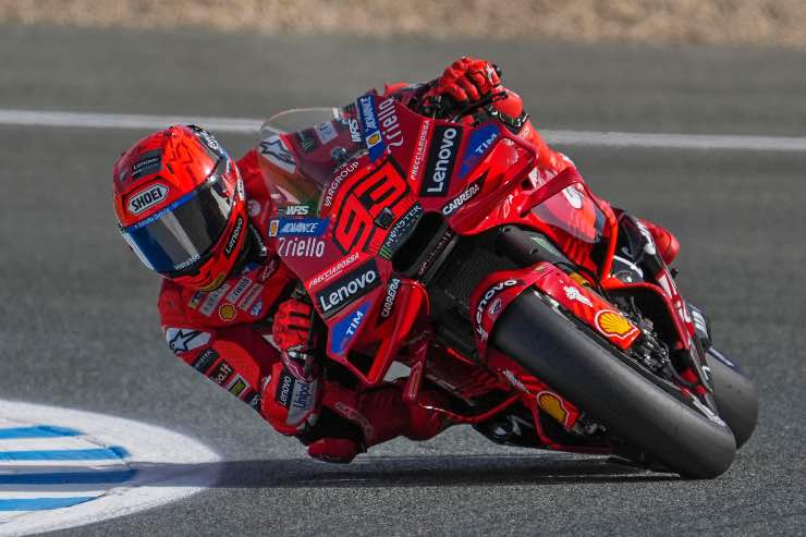 Marc Marquez parla Tardozzi