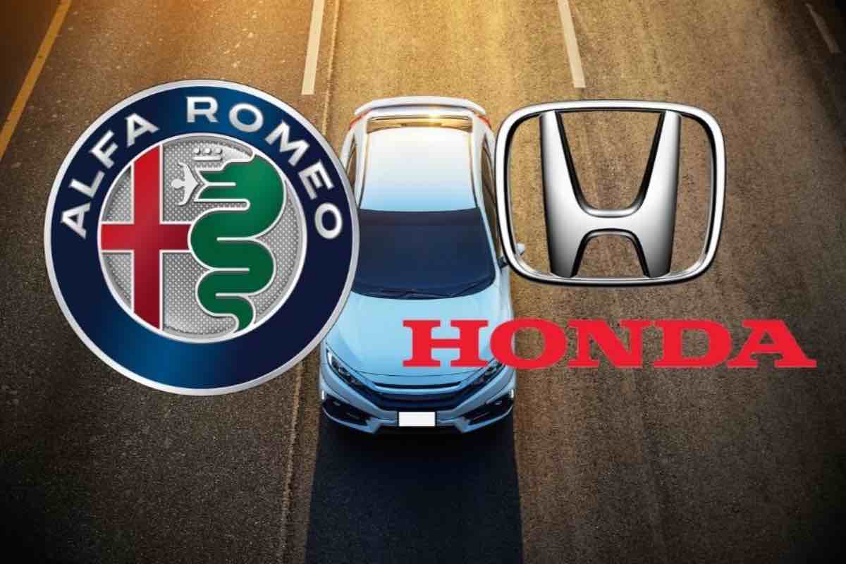 Alfa Romeo Honda modello assurdo