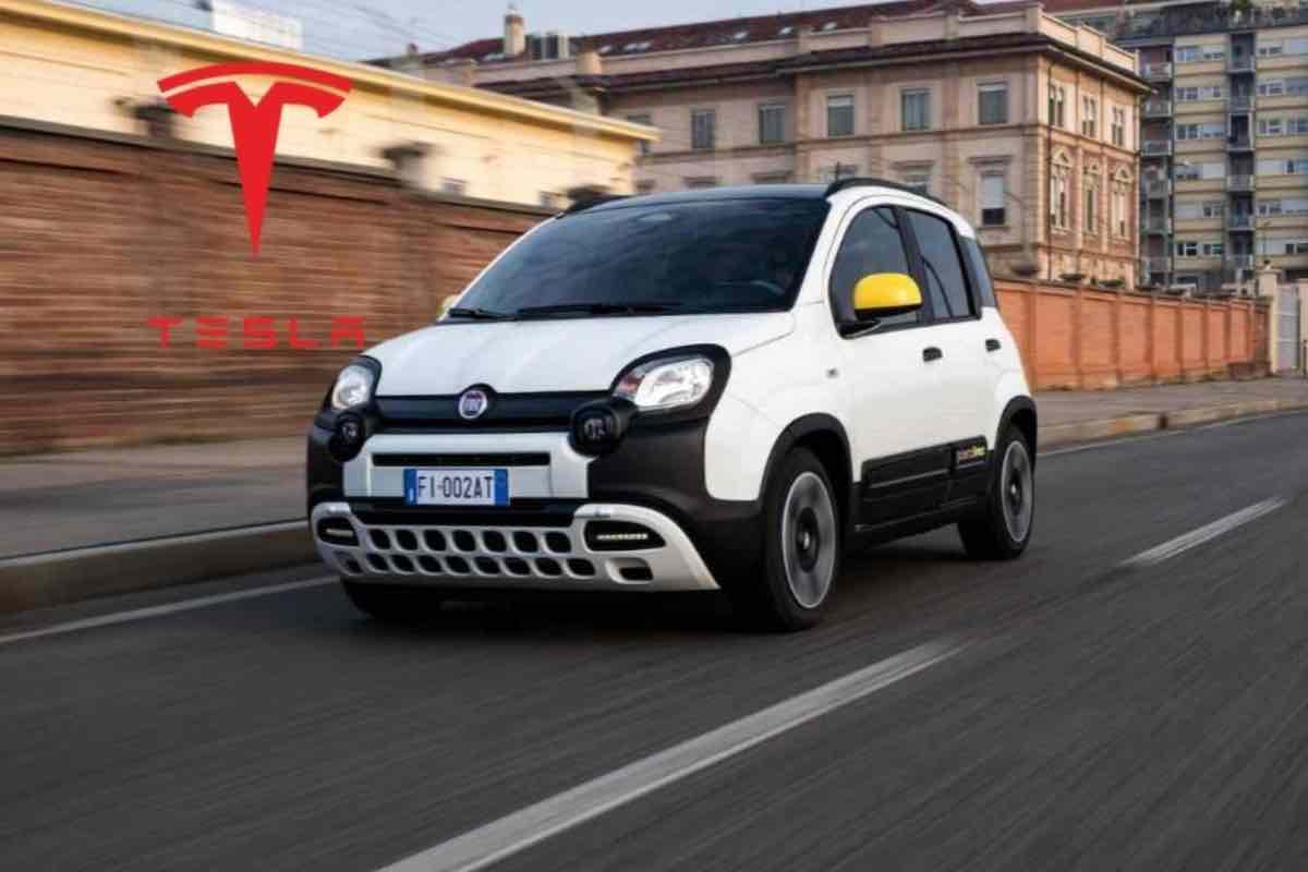 FIAT Panda Tesla progetto pazzesco