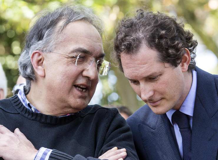 Sergio Marchionne e John Elkann addio FCA Italy