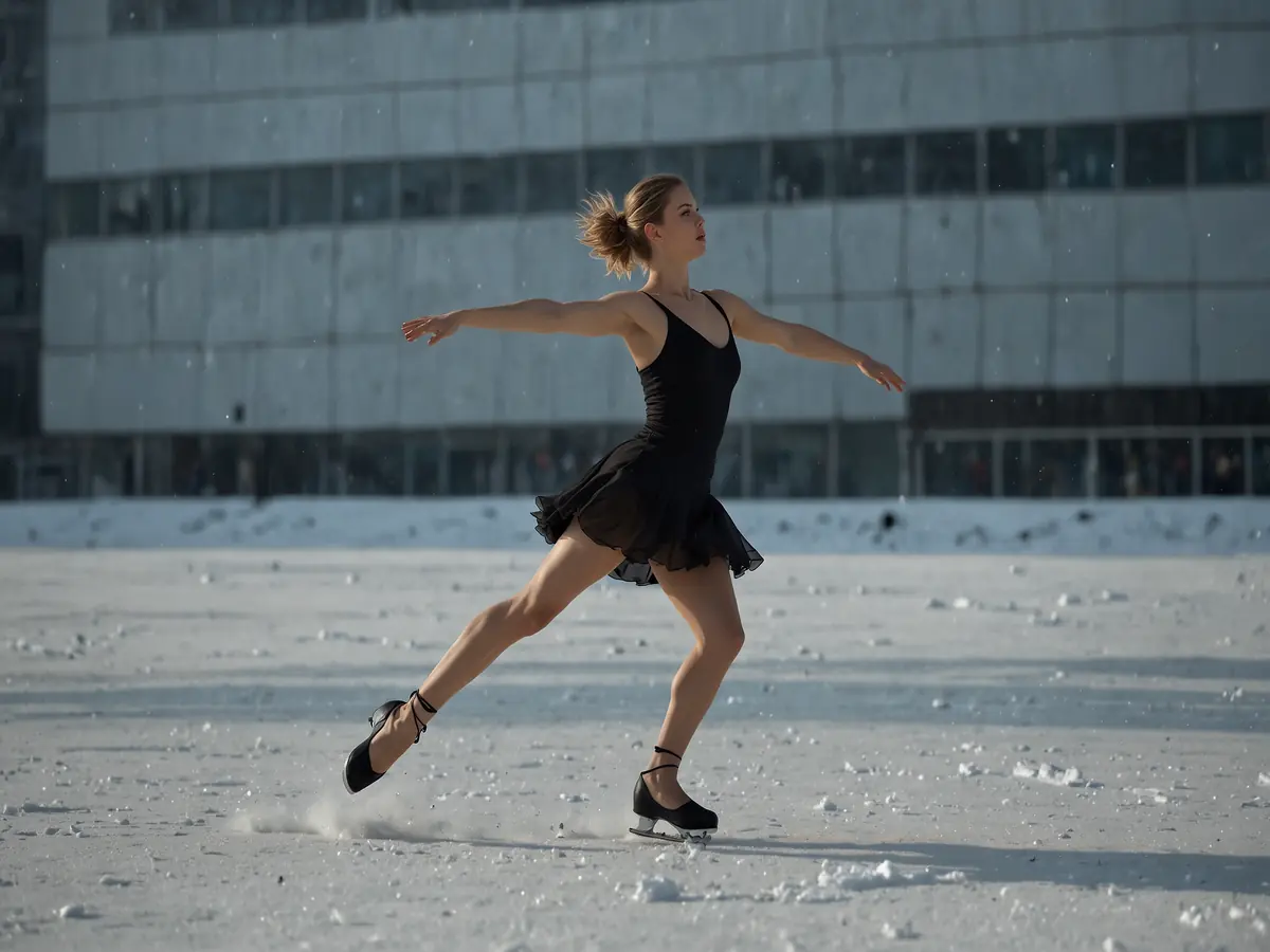 Carolina Kostner danza sul ghiaccio nel nuovo spot della Suzuki Swift Hybrid: un tango tra innovazione e tradizione